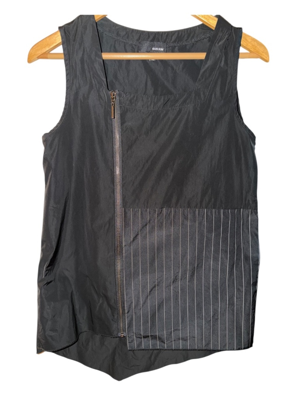 Sun Kim Lagenlook Top Vest S